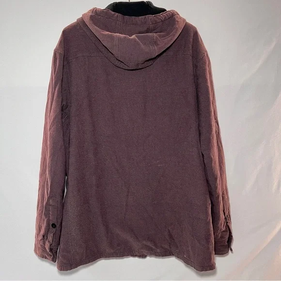 Vintage Nike Jacket - Reddish Brown (Maroon)- Size Large